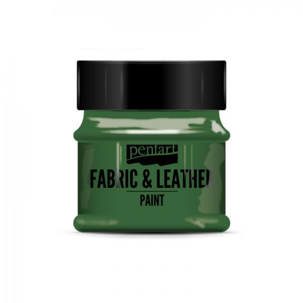 PENTART Fabric & Leather Paint Green 50ml