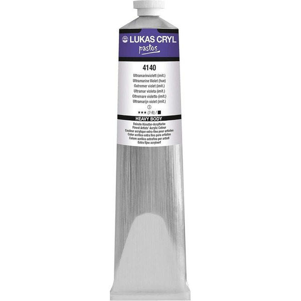 LUKAS CRYL PASTOS Acrylic Paint 200ml - Ultramarine Violet ( Hue)