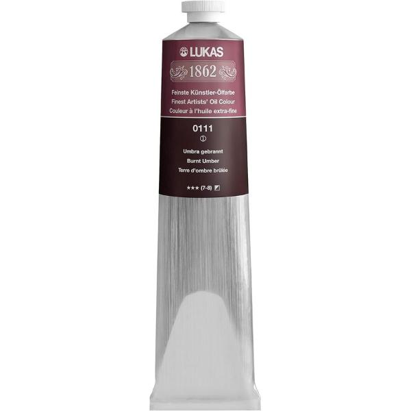 LUKAS 1862 OIL 200ML BURNT UMBER