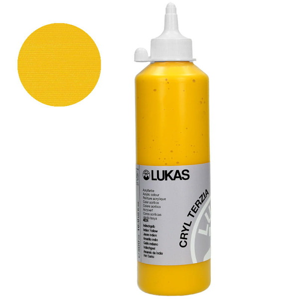 LUKAS CRYL TERZIA Acrylic Paint 500ml - Indian Yellow