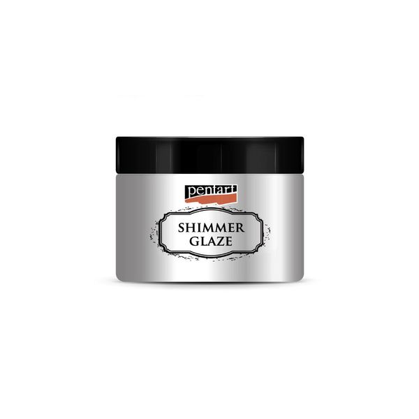 Shimmer glaze 150ml Silver