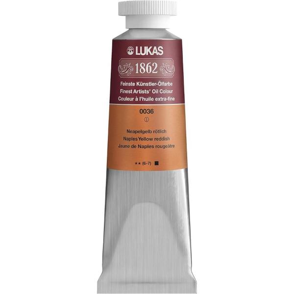 LUKAS 1862 OIL 37ML NAPLES YELLOW REDDISH