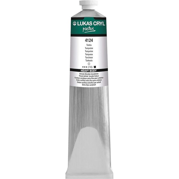 LUKAS CRYL PASTOS Acrylic Paint 200ml - Turquoise