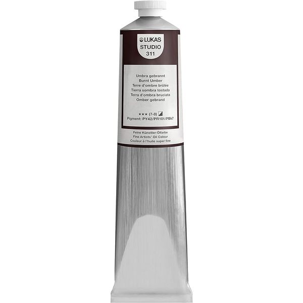 LUKAS Studio Oil 200ml Burnt Umber