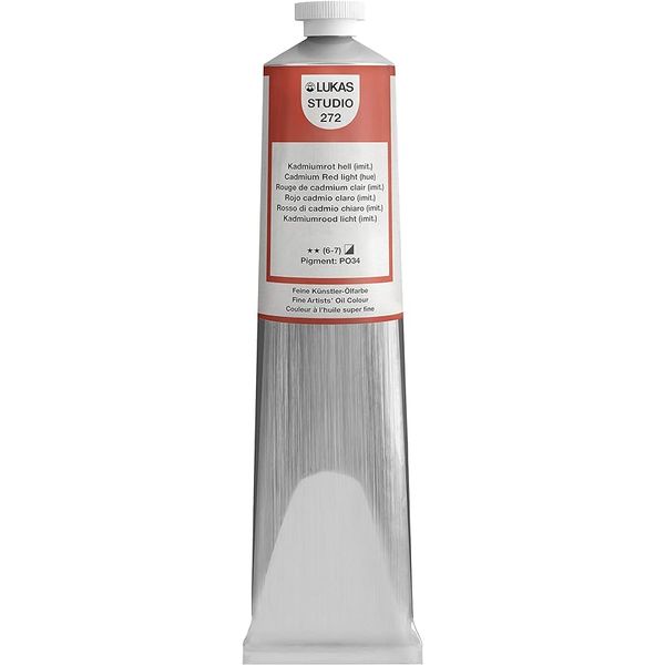 LUKAS Studio Oil 200ml Cadmium Red Light (Hue)