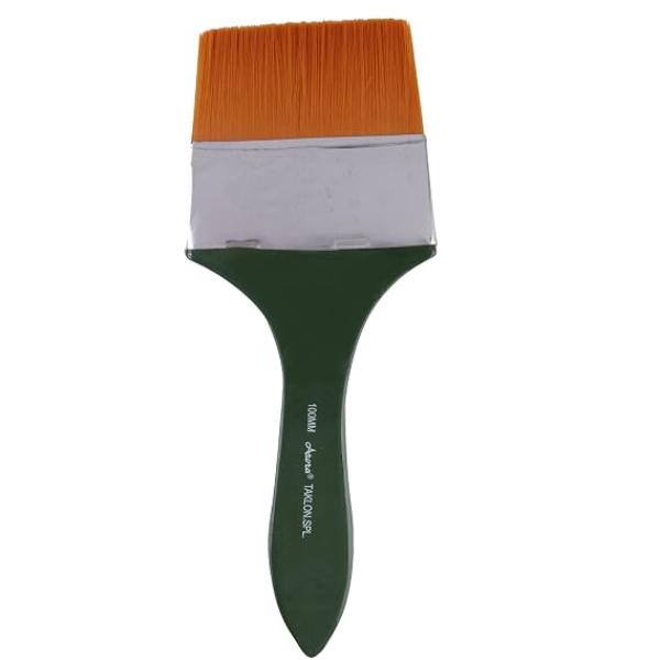 Arora Flat Synthetic Hair Paint Brush - 4 Inch / 100 mm