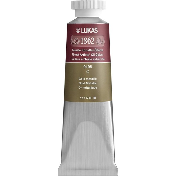 LUKAS 1862 OIL GOLD METALLIC 37ML