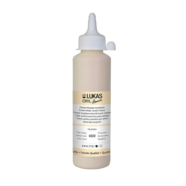 LUKAS CRYL LIQUID Acrylic Paint 250ml - Peach Pink
