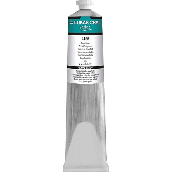 CME-09027	LUKAS CRYL PASTOS Acrylic Paint 200ml - Cobalt Turquoise