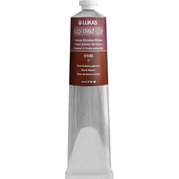 LUKAS 1862 OIL 200ML BURNT SIENNA