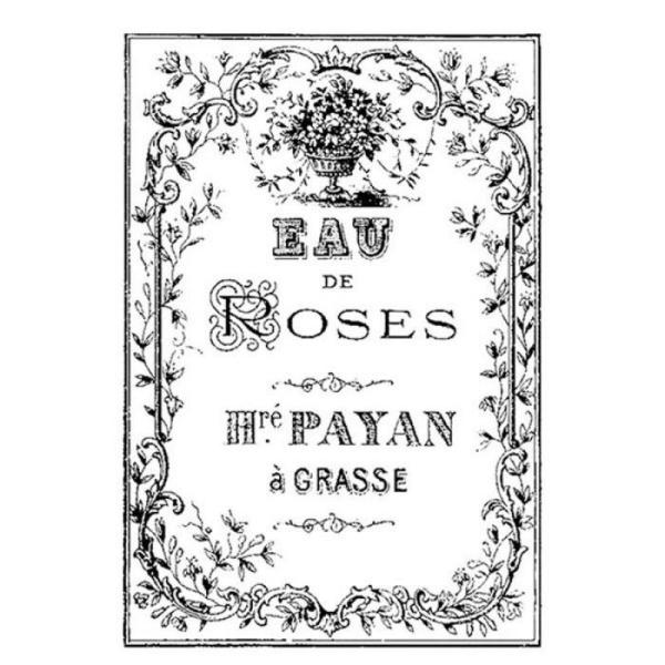 WTK146 Clear Stamp 7x11cm - Eau De Roses