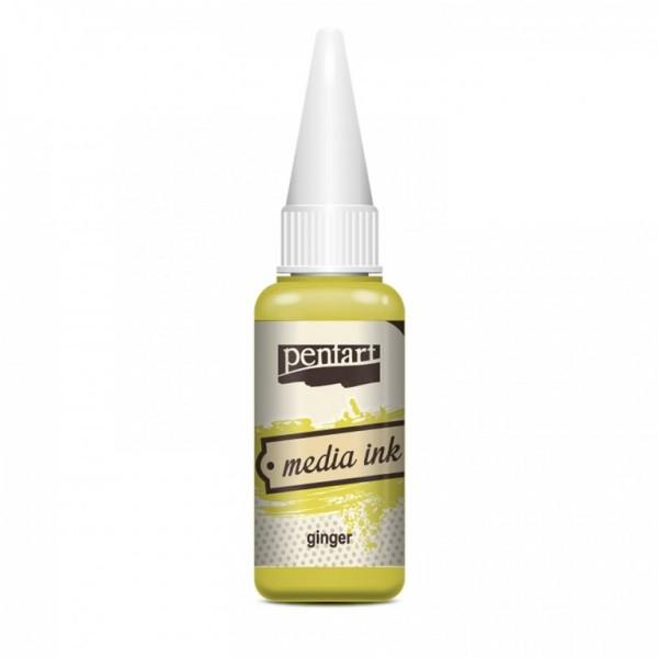 Pentart Media Ink 20 ml - Ginger