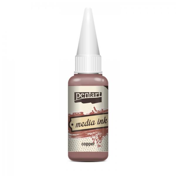 Pentart Media Ink 20 ml Metallic - Copper