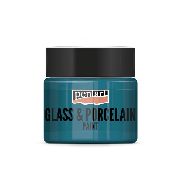 GLASS & PORCELAIN PAINT 30ML TURQUOISE GREEN