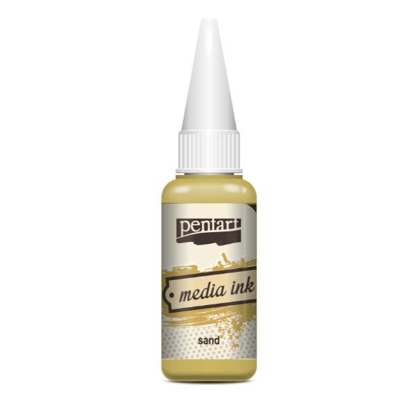 Pentart Media Ink 20 ml - Sand