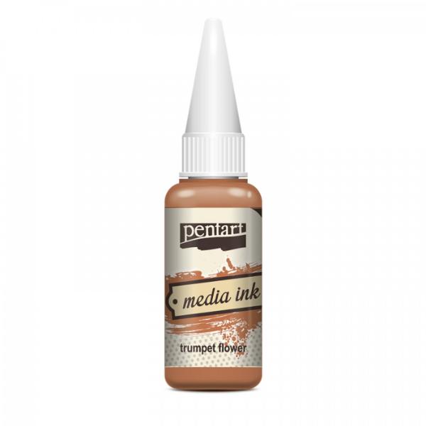 Pentart Media Ink 20 ml - Trumphet Flower