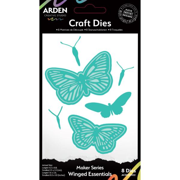 Maker Series Winged Essentials Craft Die Set