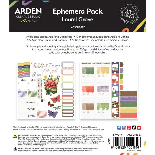 Laurel Grove Ephemera Pack