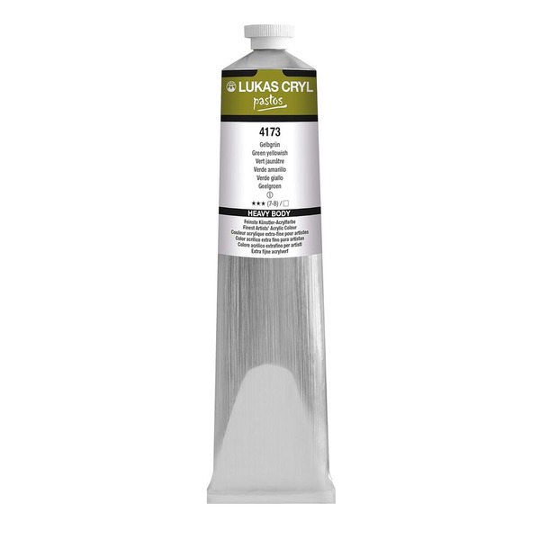 LUKAS CRYL PASTOS Acrylic Paint 200ml - Yellow Green