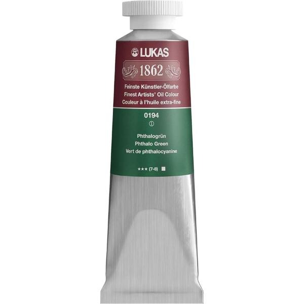 LUKAS 1862 OIL 37ML PHTHALO GREEN
