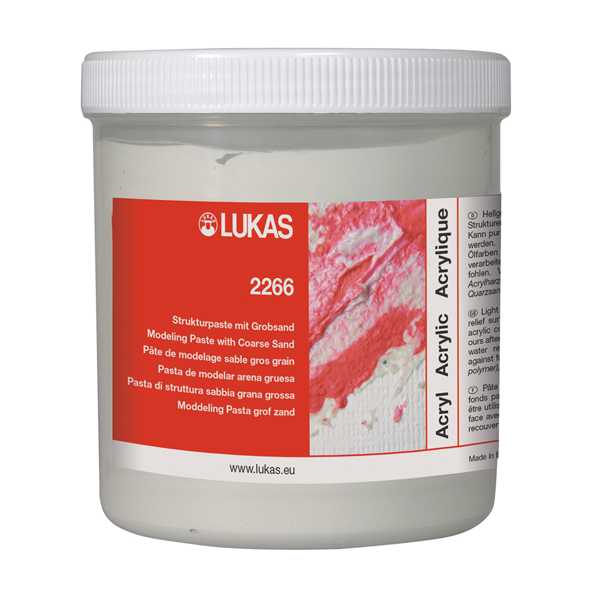 LUKAS Modeling Paste Coarse Sand 500ml