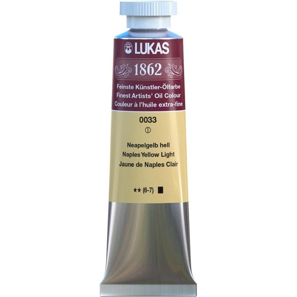 LUKAS 1862 OIL 37ML NAPLES YELLOW LIGHT