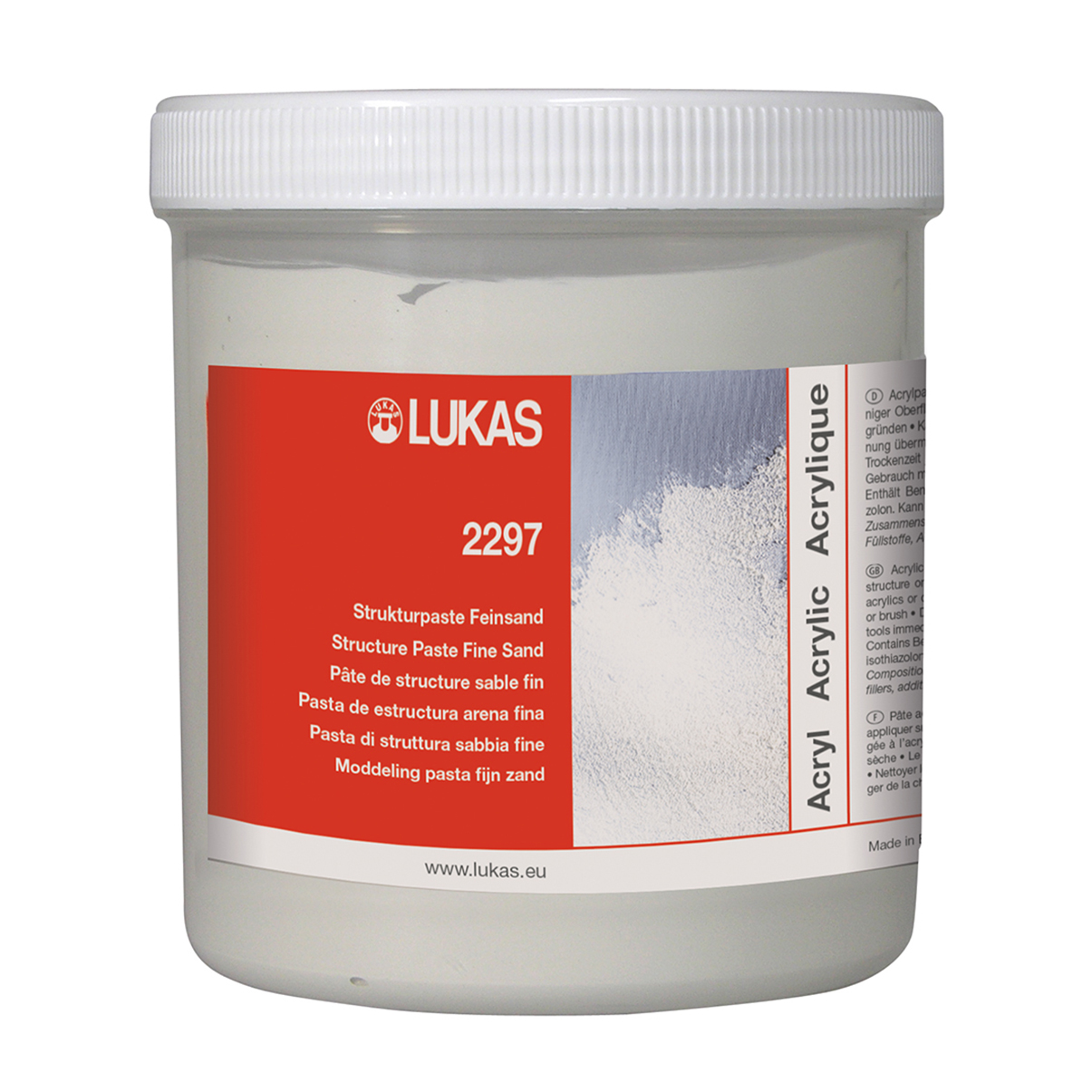 LUKAS Structure Paste Fine Sand 250ml